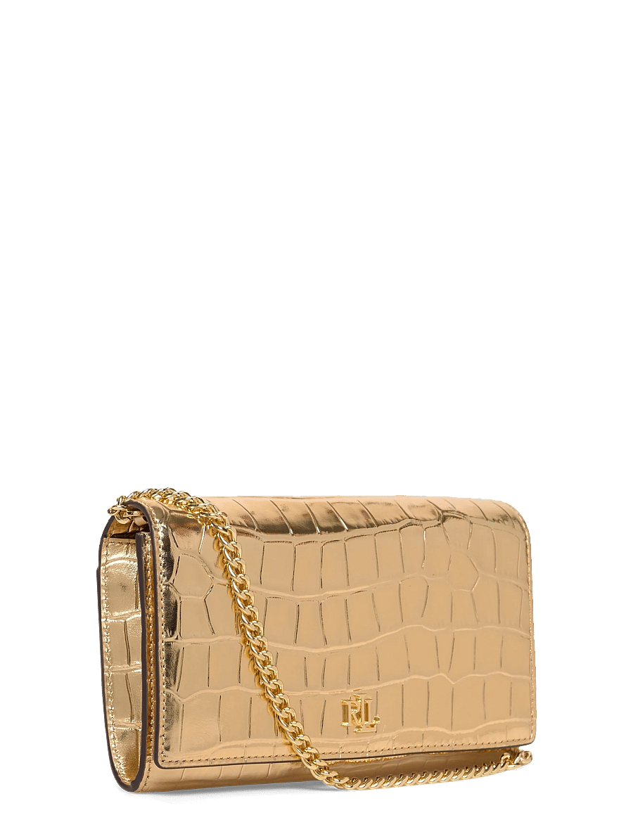 Lauren Ralph Lauren - Metallic Medium Adair II Crossbody - modern gold - 2