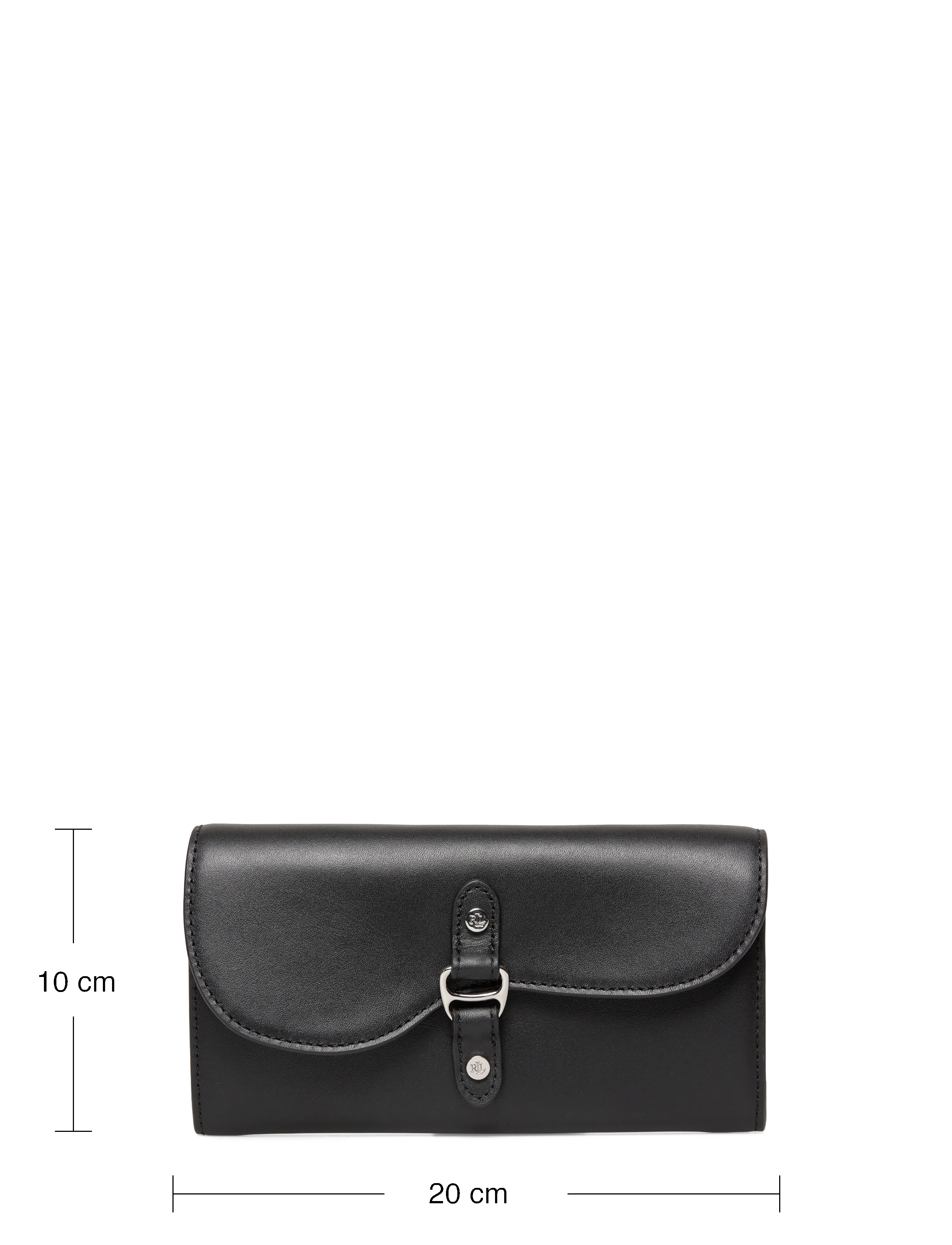 Lauren Ralph Lauren - Leather Tasha Continental Wallet - portefeuilles - black - 3