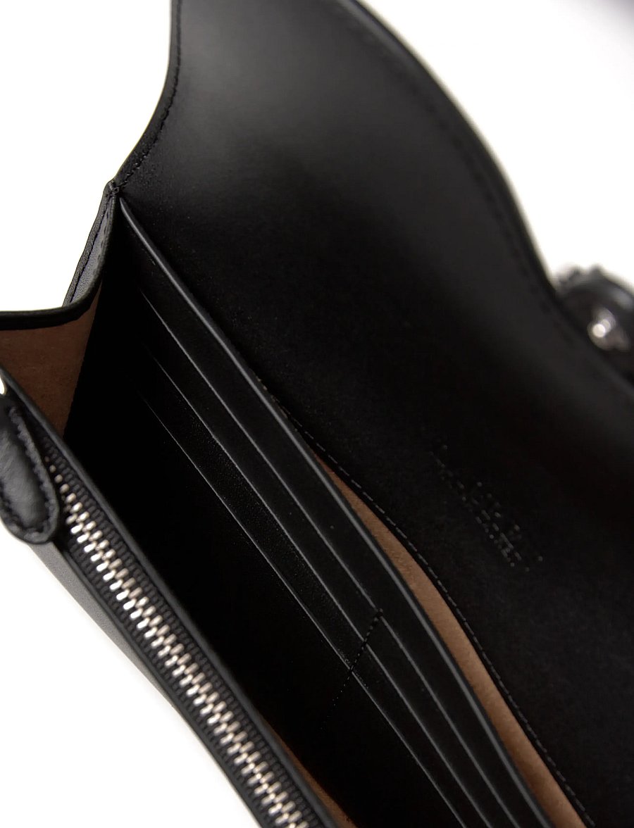 Lauren Ralph Lauren - Leather Tasha Continental Wallet - rahakotid - black - 4