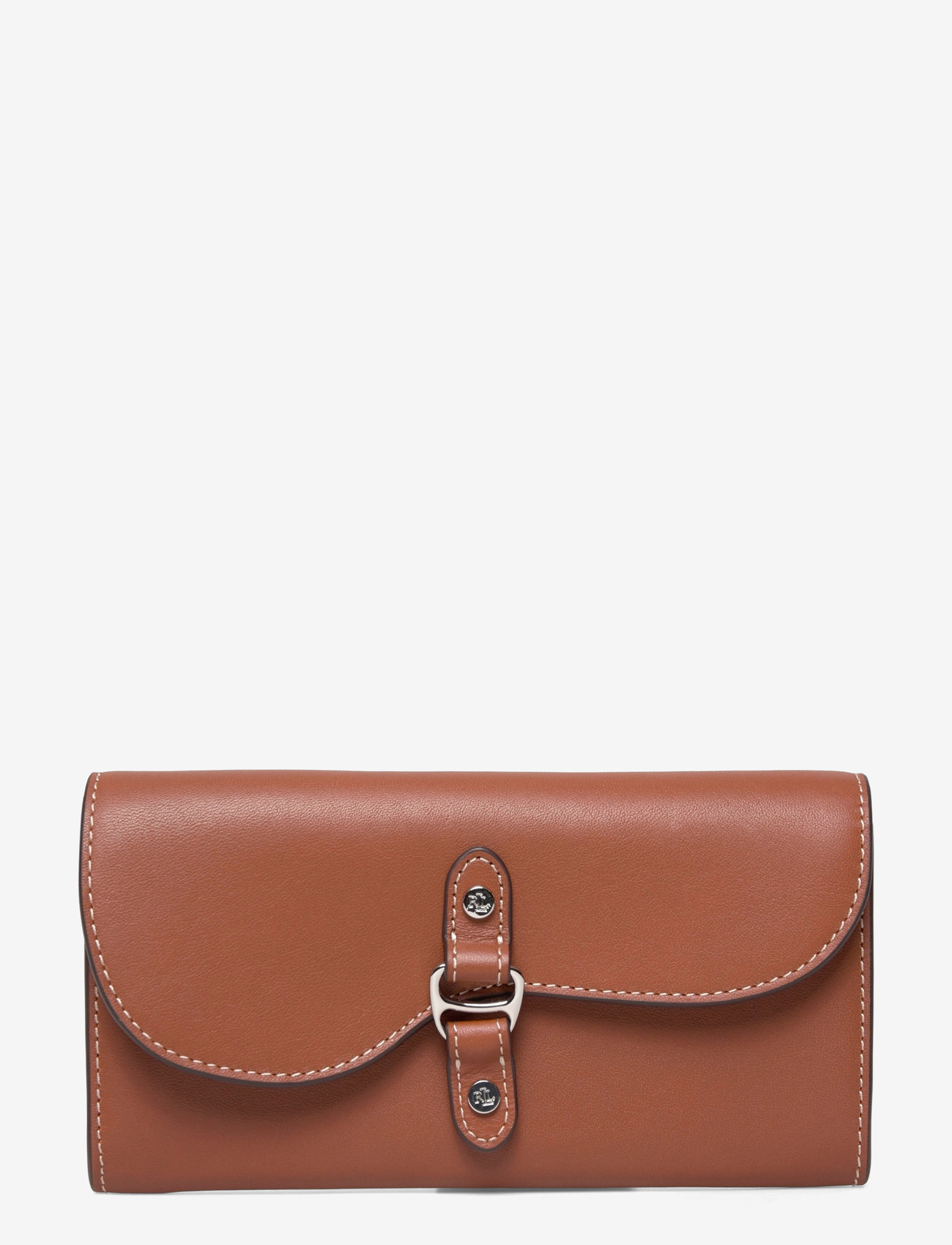 Lauren Ralph Lauren - Leather Tasha Continental Wallet - plånböcker - lauren tan - 0