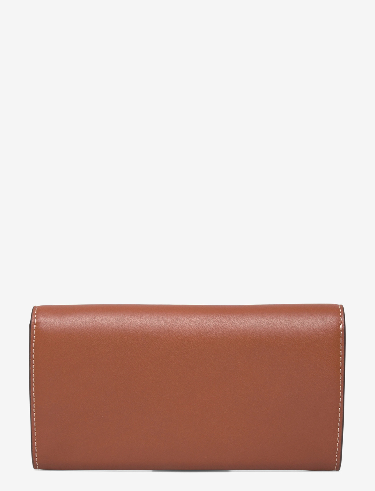 Lauren Ralph Lauren - Leather Tasha Continental Wallet - plånböcker - lauren tan - 1