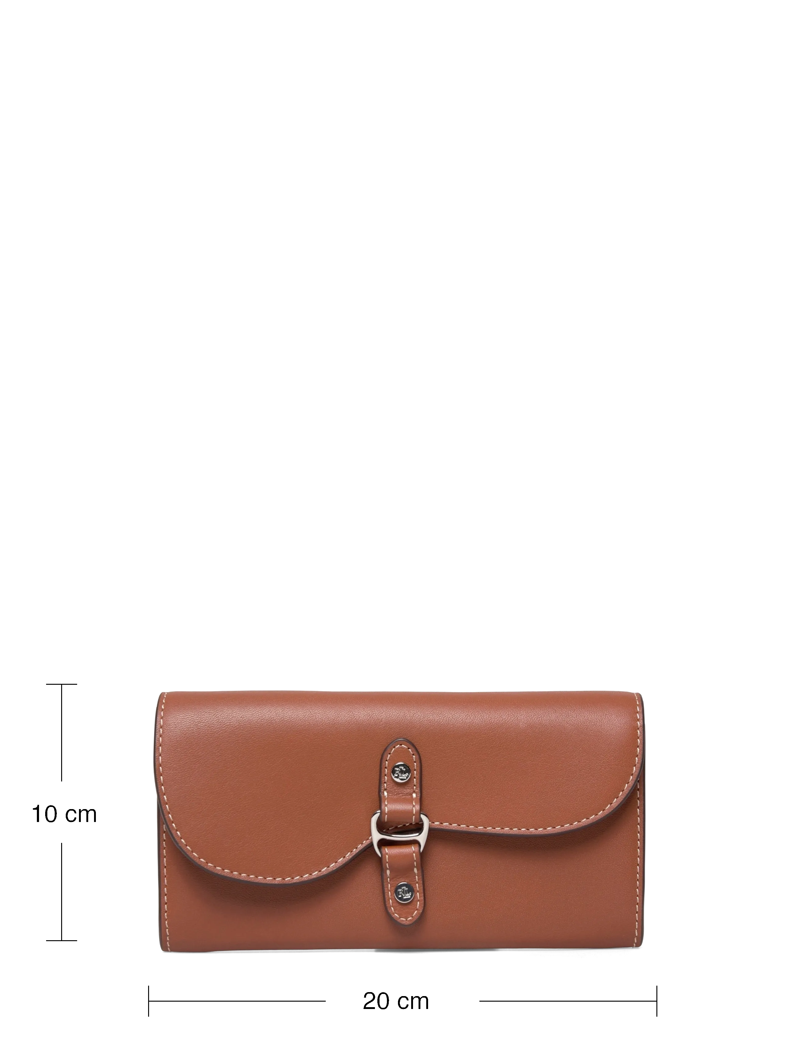 Lauren Ralph Lauren - Leather Tasha Continental Wallet - portemonnaies - lauren tan - 3
