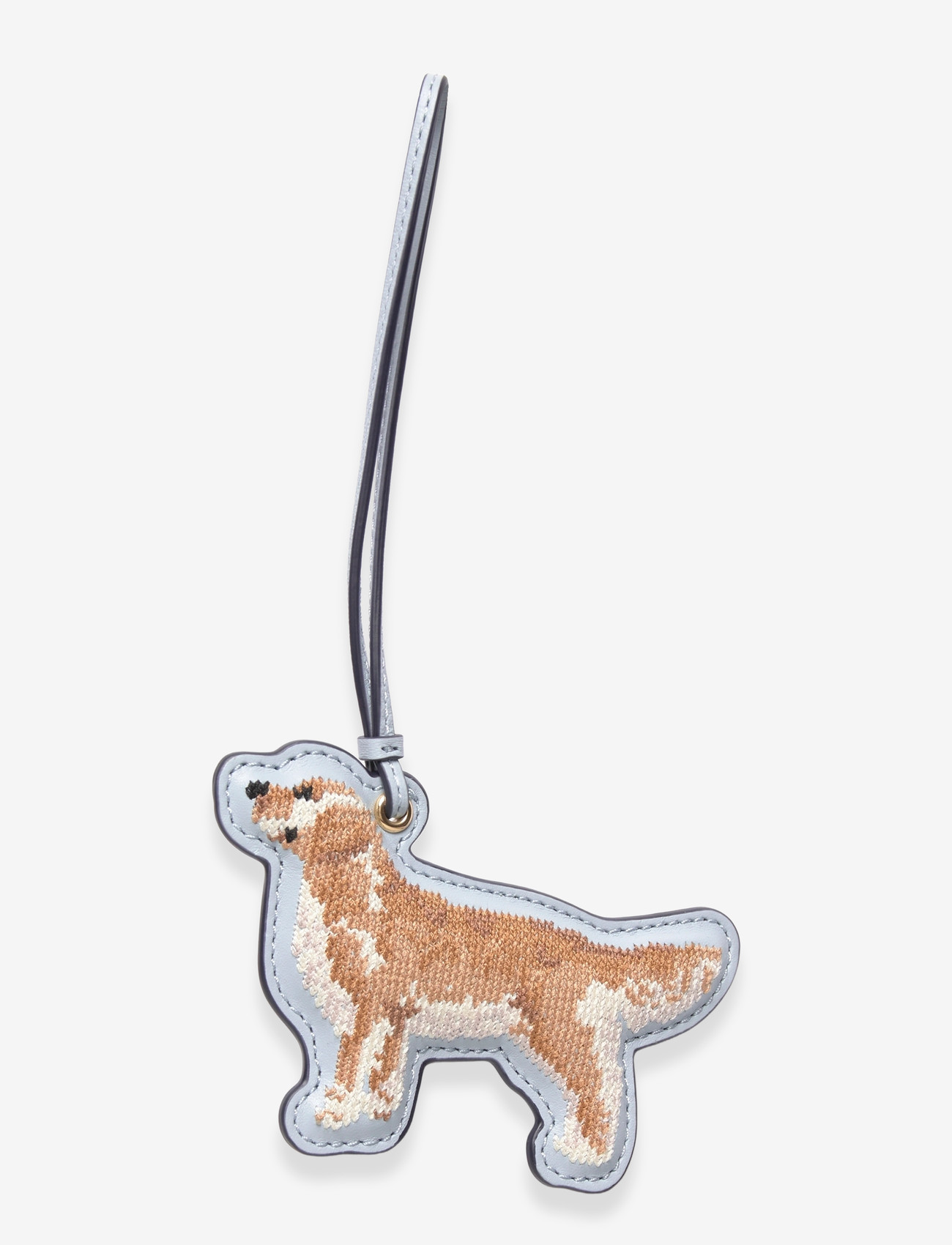 Lauren Ralph Lauren - Embroidered Golden Retriever Charm - key rings & bag charms - alpine blue - 0