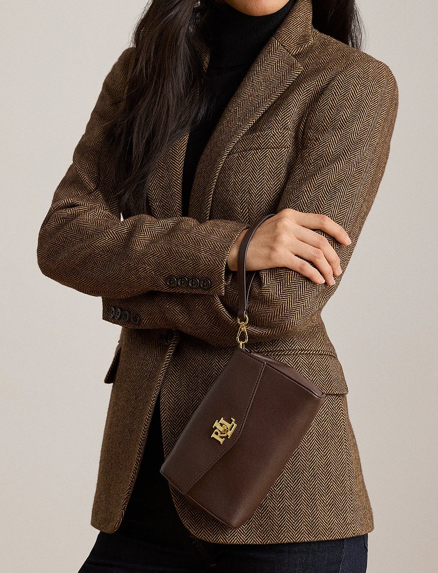 Lauren Ralph Lauren - SOFT NAPPA-TRN WRST CRS-WOC-LRG - besondere anlässe - chestnut brown - 4