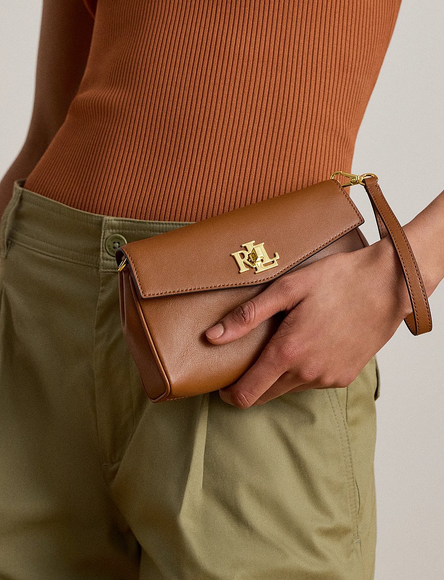 Lauren Ralph Lauren - SOFT NAPPA-TRN WRST CRS-WOC-LRG - besondere anlässe - lauren tan - 4