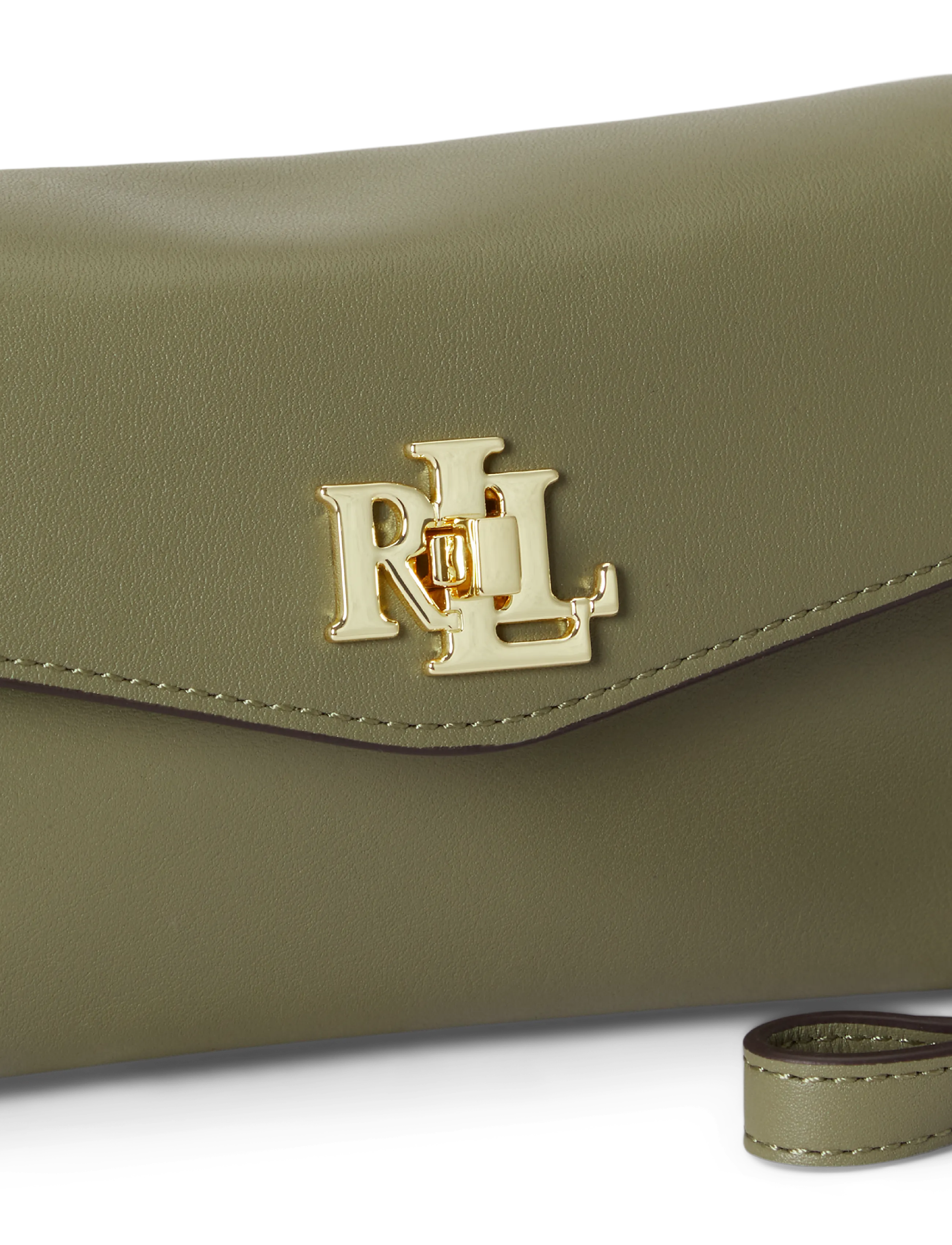 Lauren Ralph Lauren - SOFT NAPPA-TRN WRST CRS-WOC-LRG - særlige begivenheder - sage green - 4