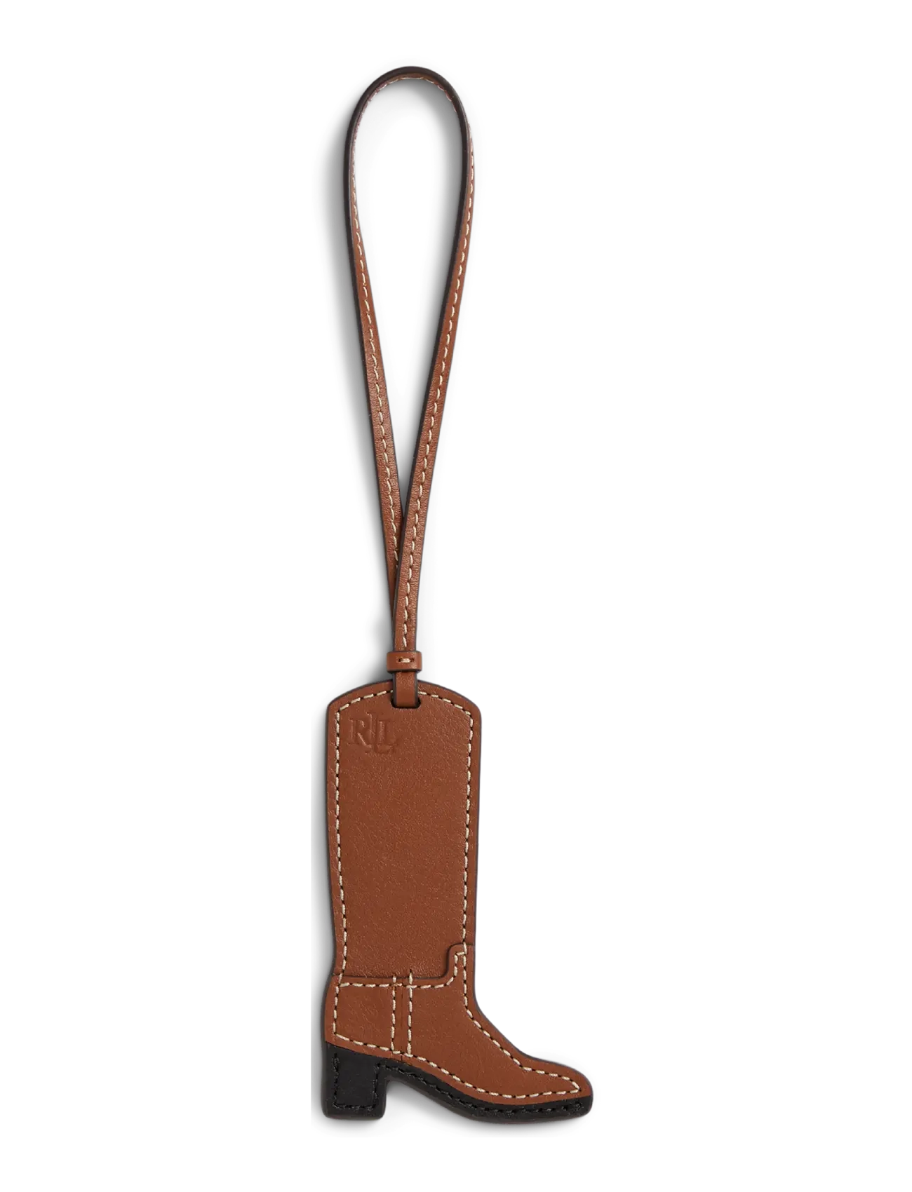 Lauren Ralph Lauren Leather Boot Charm - Rankinės - LAUREN TAN / brown