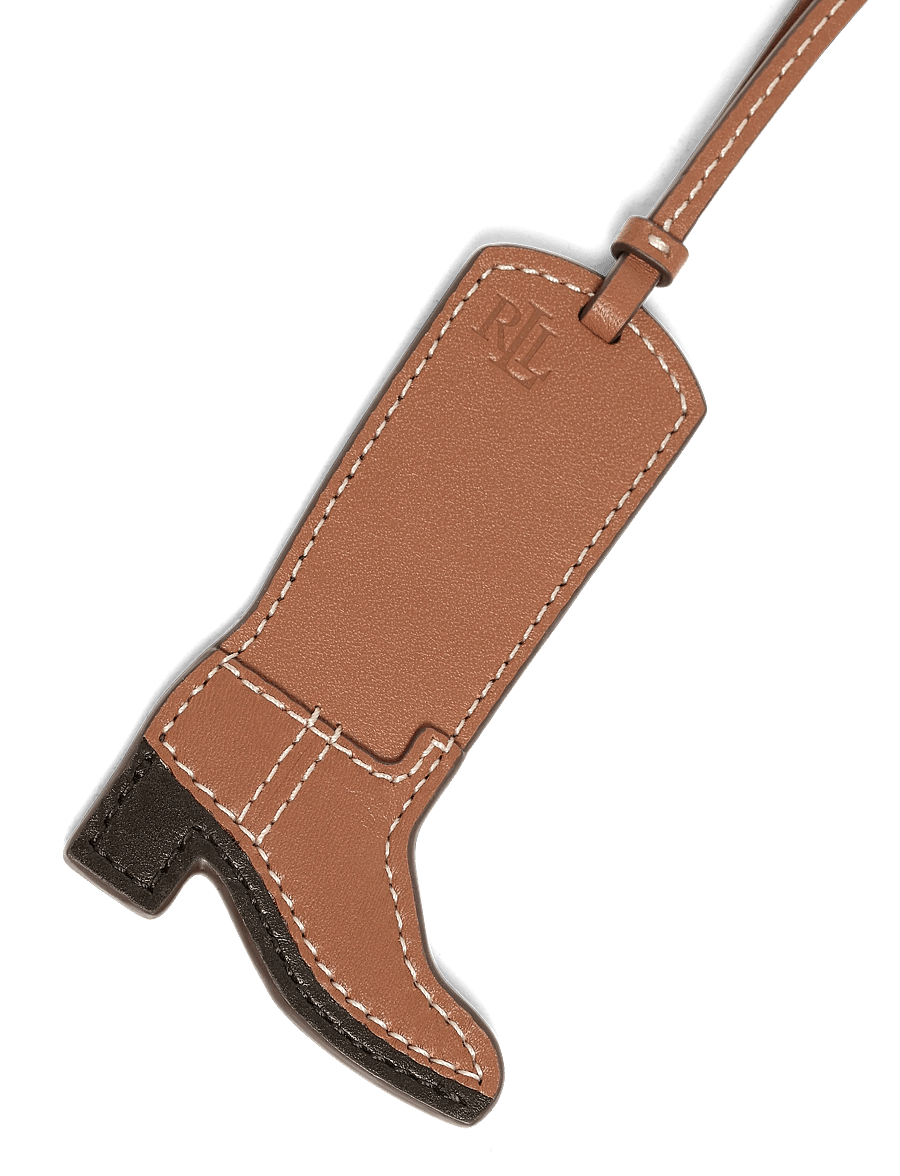 Lauren Ralph Lauren - Leather Boot Charm - schlüsselanhänger & taschenanhänger - lauren tan - 2