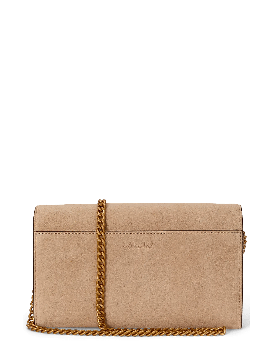 Lauren Ralph Lauren - Suede Medium Adair II Crossbody - alltags-style - tan - 1