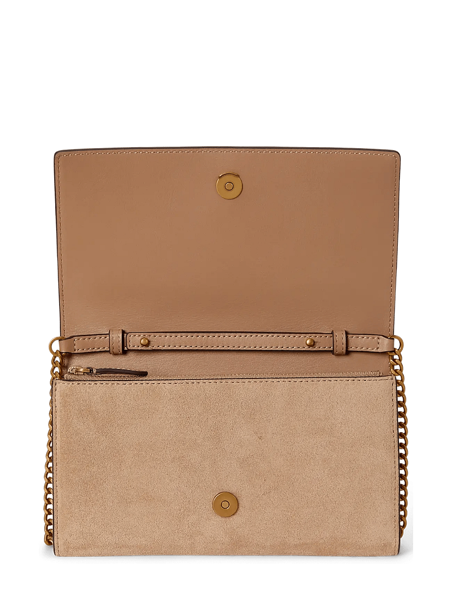 Lauren Ralph Lauren - Suede Medium Adair II Crossbody - alltags-style - tan - 2