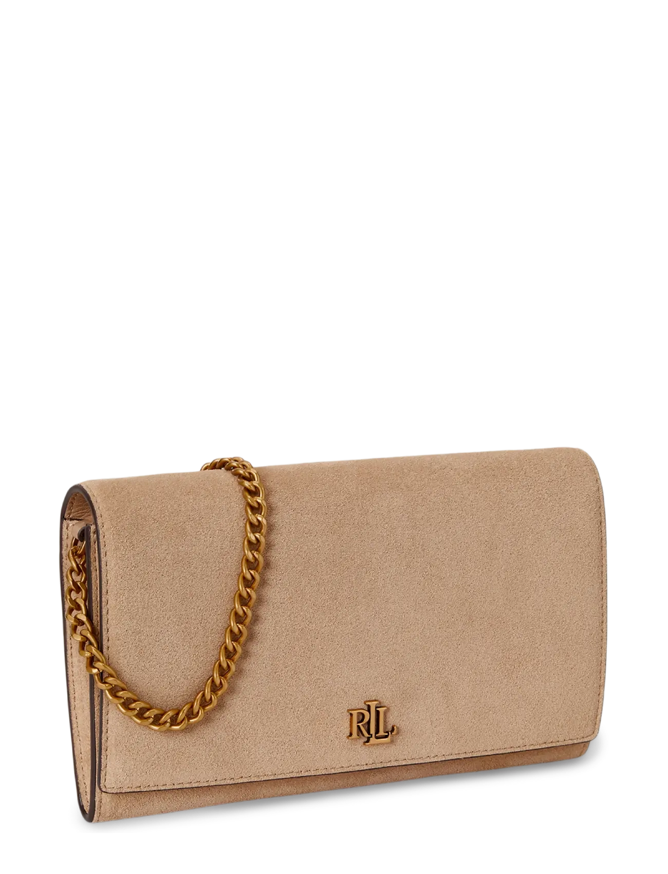 Lauren Ralph Lauren - Suede Medium Adair II Crossbody - alltags-style - tan - 3