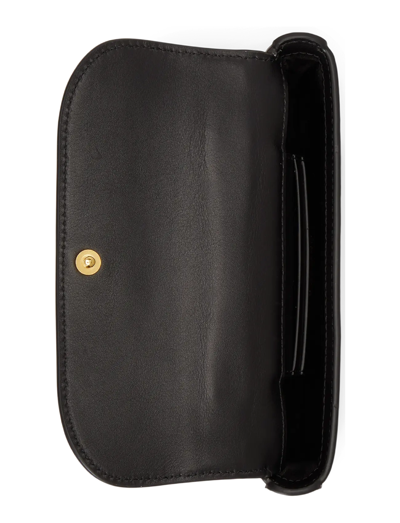 Lauren Ralph Lauren - Leather Marcy Crossbody Wallet - black - 3