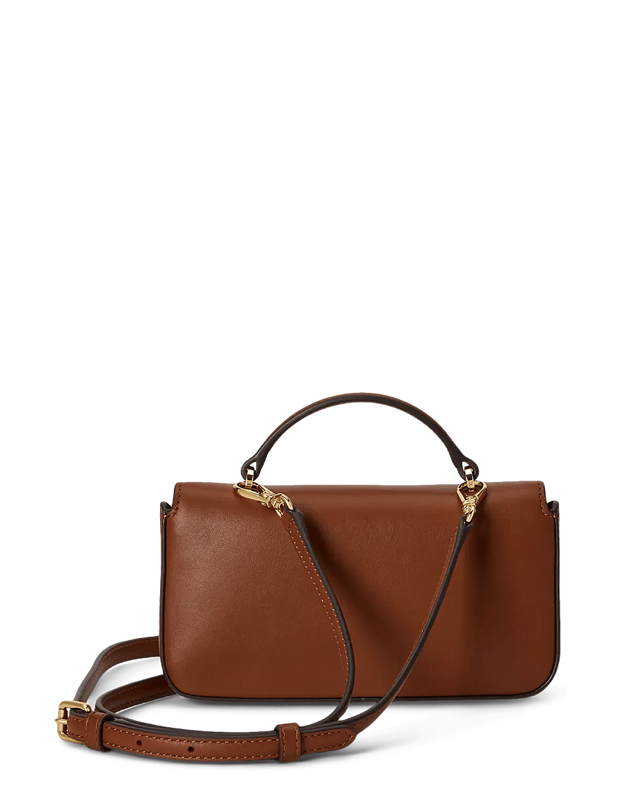 Lauren Ralph Lauren - Leather Marcy Crossbody Wallet - lauren tan - 1