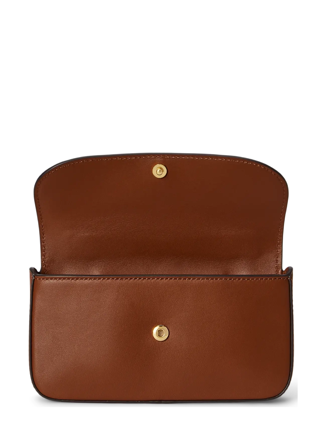 Lauren Ralph Lauren - Leather Marcy Crossbody Wallet - lauren tan - 2