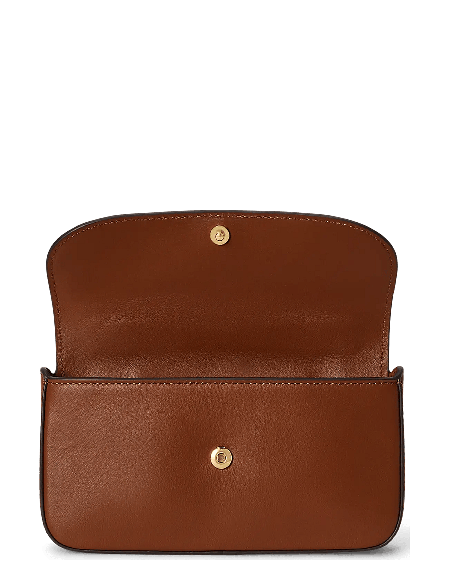 Lauren Ralph Lauren - Leather Marcy Crossbody Wallet - lauren tan - 2