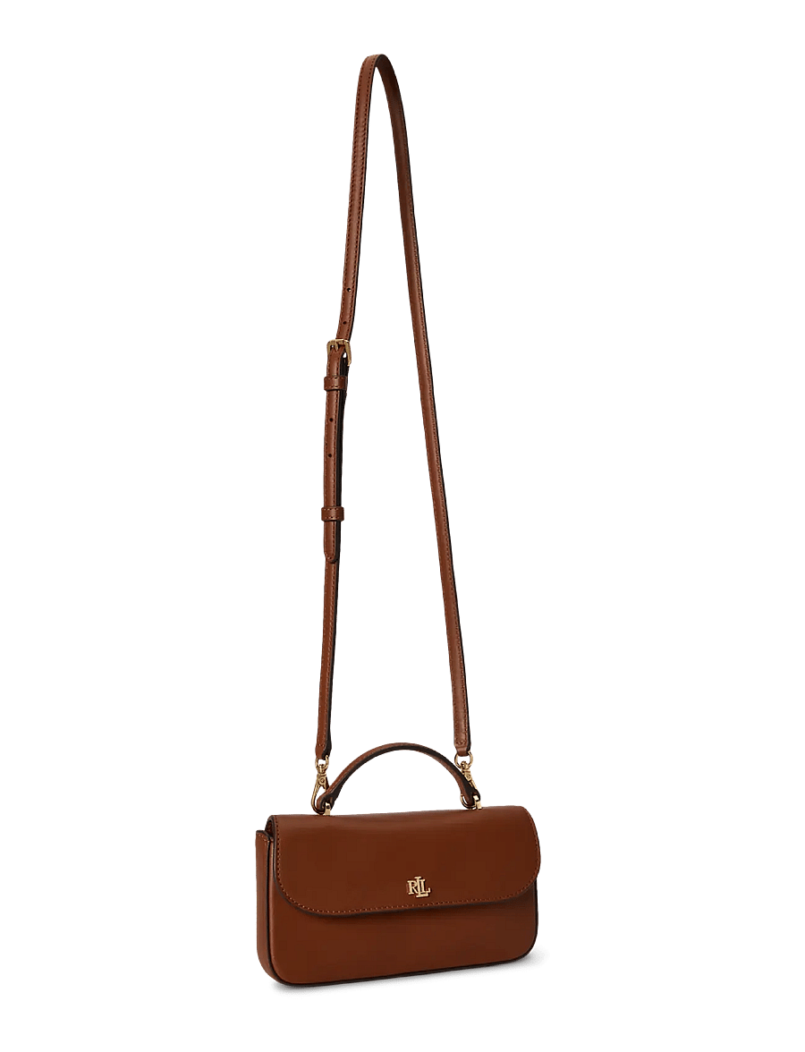 Lauren Ralph Lauren - Leather Marcy Crossbody Wallet - lauren tan - 3