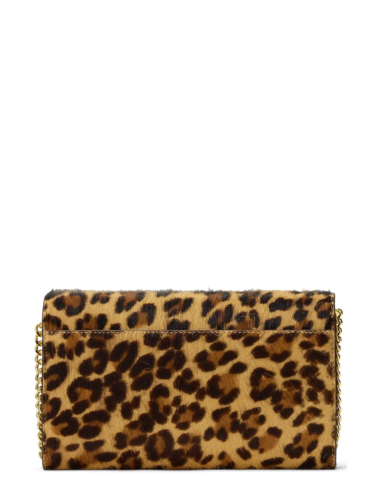Lauren Ralph Lauren - Print Haircalf Medium Adair II Crossbody - modern leopard/ch - 1
