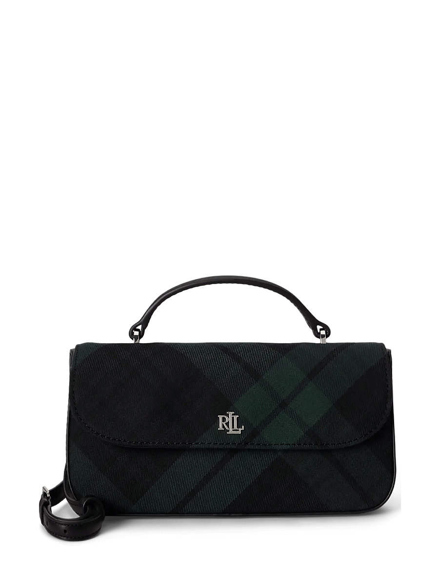 Lauren Ralph Lauren - Black Watch Twill Marcy Crossbody Wallet - black watch tarta - 0