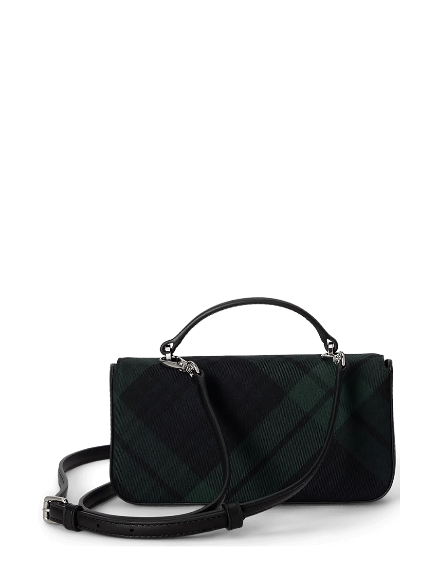 Lauren Ralph Lauren - Black Watch Twill Marcy Crossbody Wallet - black watch tarta - 1