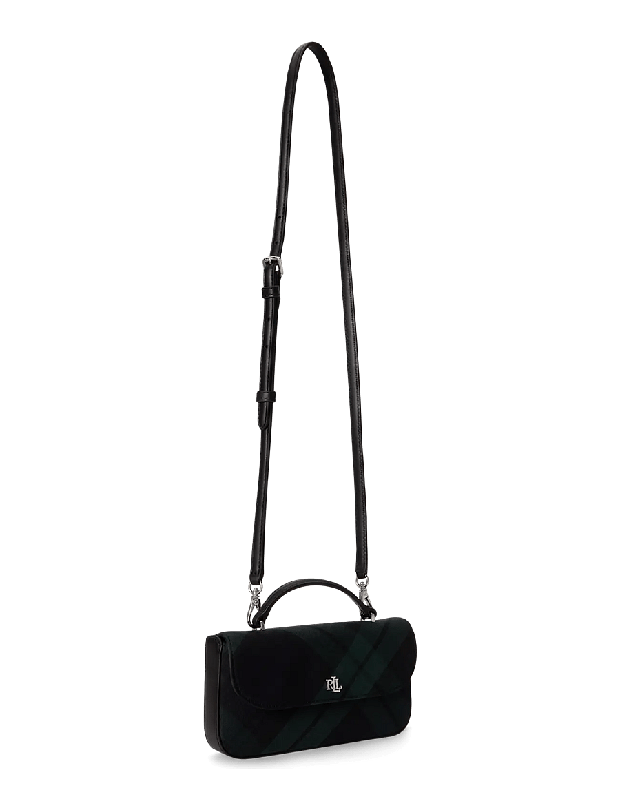 Lauren Ralph Lauren - Black Watch Twill Marcy Crossbody Wallet - black watch tarta - 2