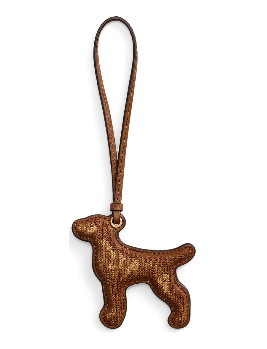 Lauren Ralph Lauren - Embroidered Vizsla Charm - porte-clés & breloques pour sacs - lauren tan - 0