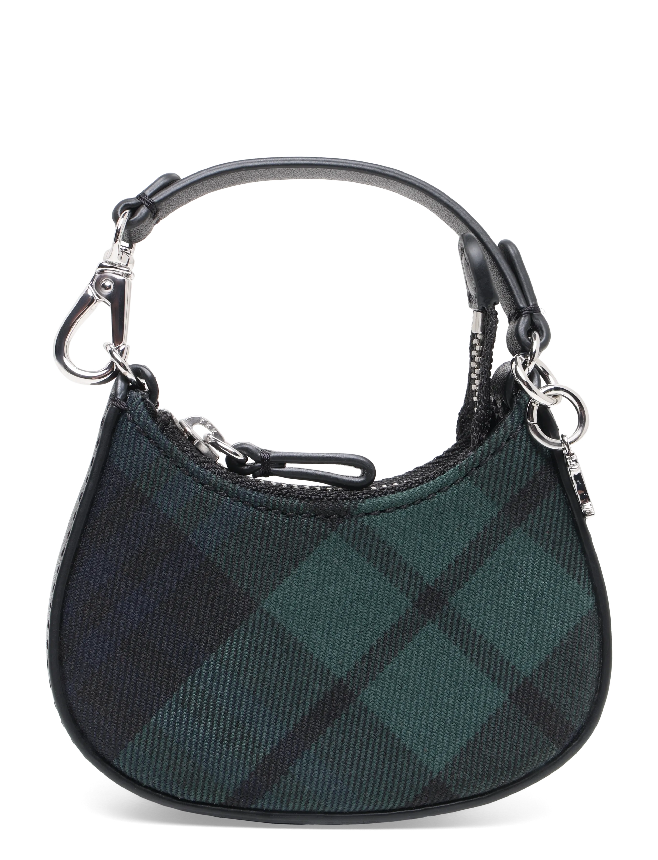Lauren Ralph Lauren Black Watch Plaid Twill Marcy Charm - Võtmehoidjad ja kotiripatsid - BLACK WATCH TARTA / green