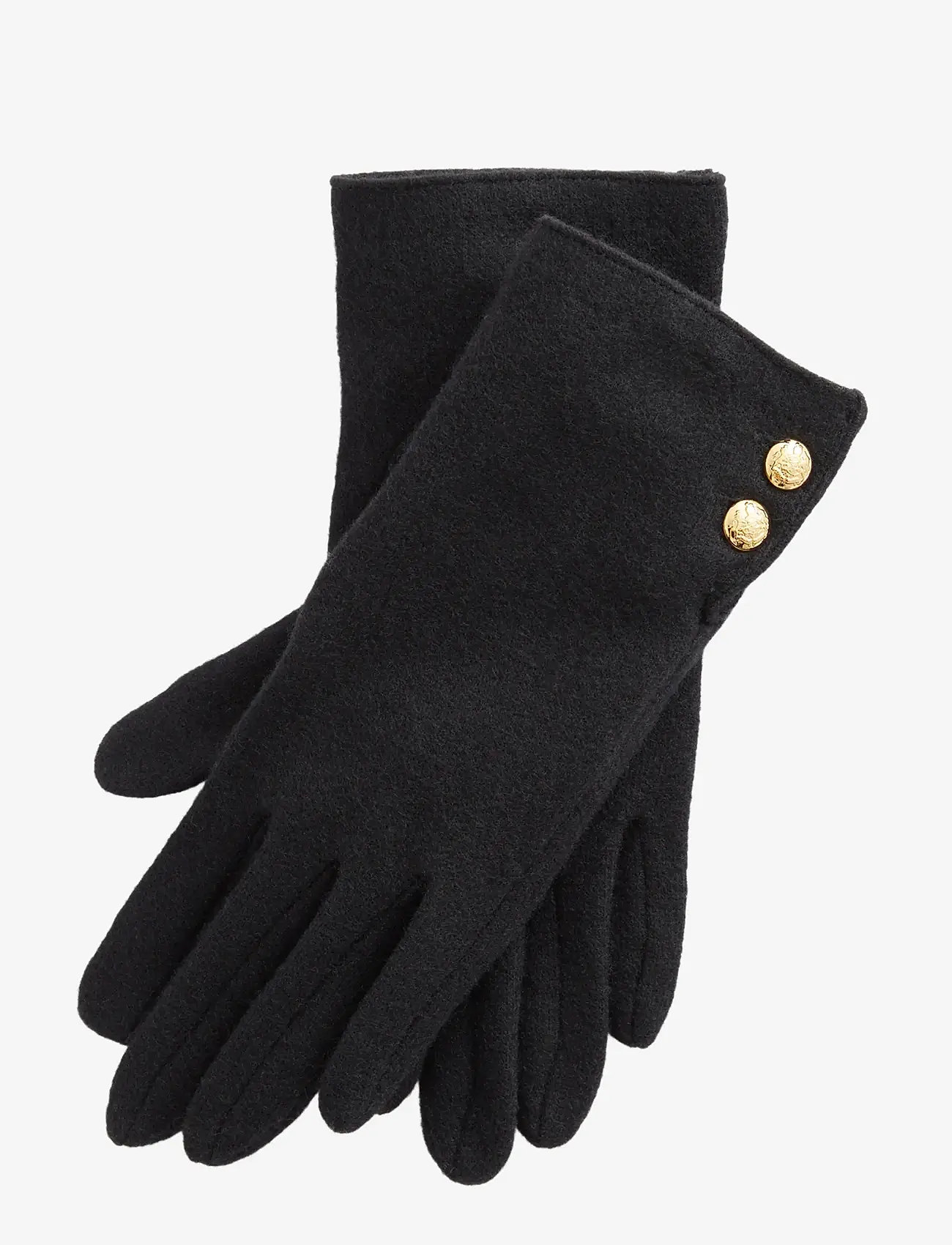 Lauren Ralph Lauren - Two-Button Tech Gloves - kashmir - black - 1