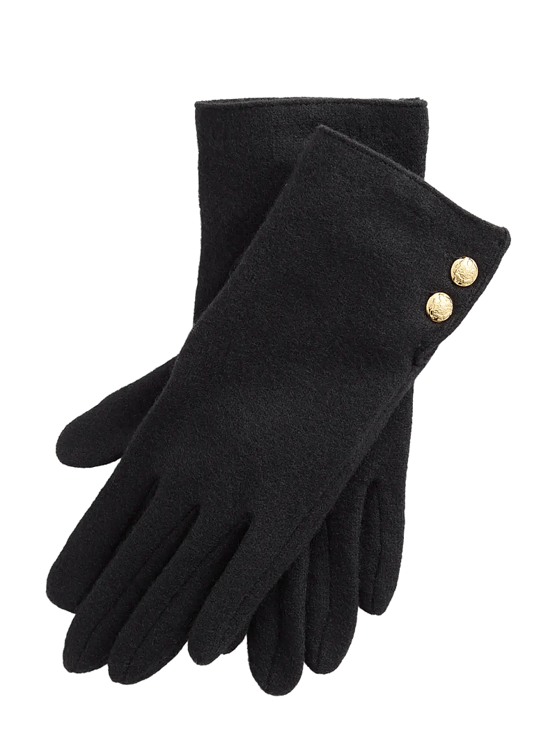 Lauren Ralph Lauren - Two-Button Tech Gloves - kashmir - black - 1