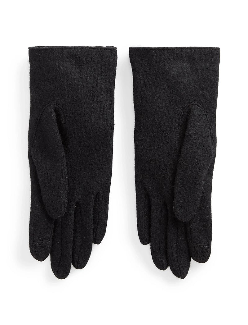 Lauren Ralph Lauren - Two-Button Tech Gloves - kashmir - black - 0