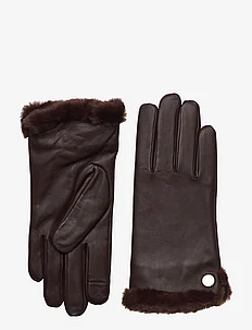 Sheepskin Tech Gloves, Lauren Ralph Lauren