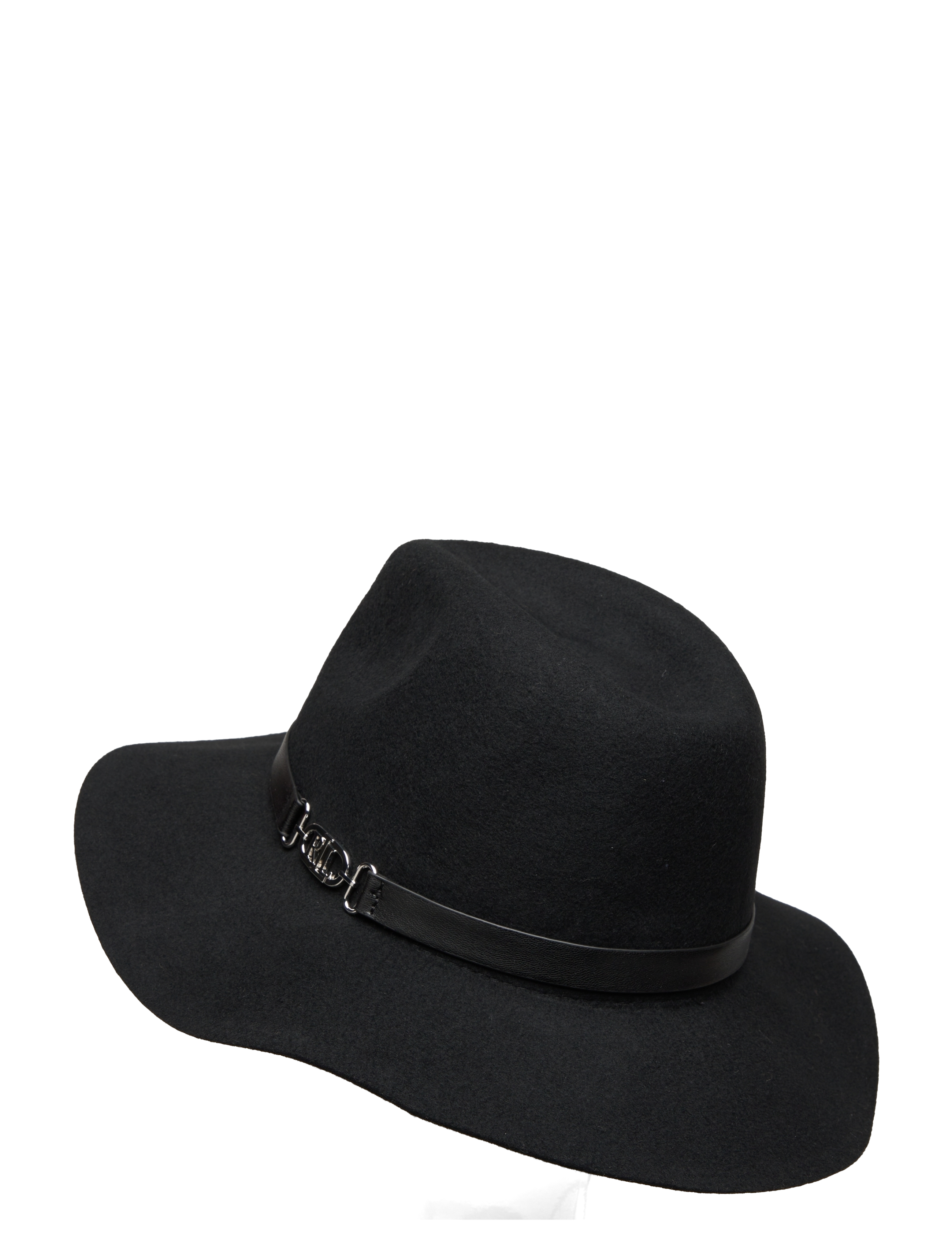 Lauren Ralph Lauren - WOOL-WL FEDORA LOGO HW - 001-black - 1