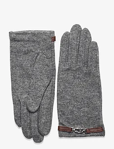 Leather-TrimTK! Wool-Blend Tech Gloves, Lauren Ralph Lauren