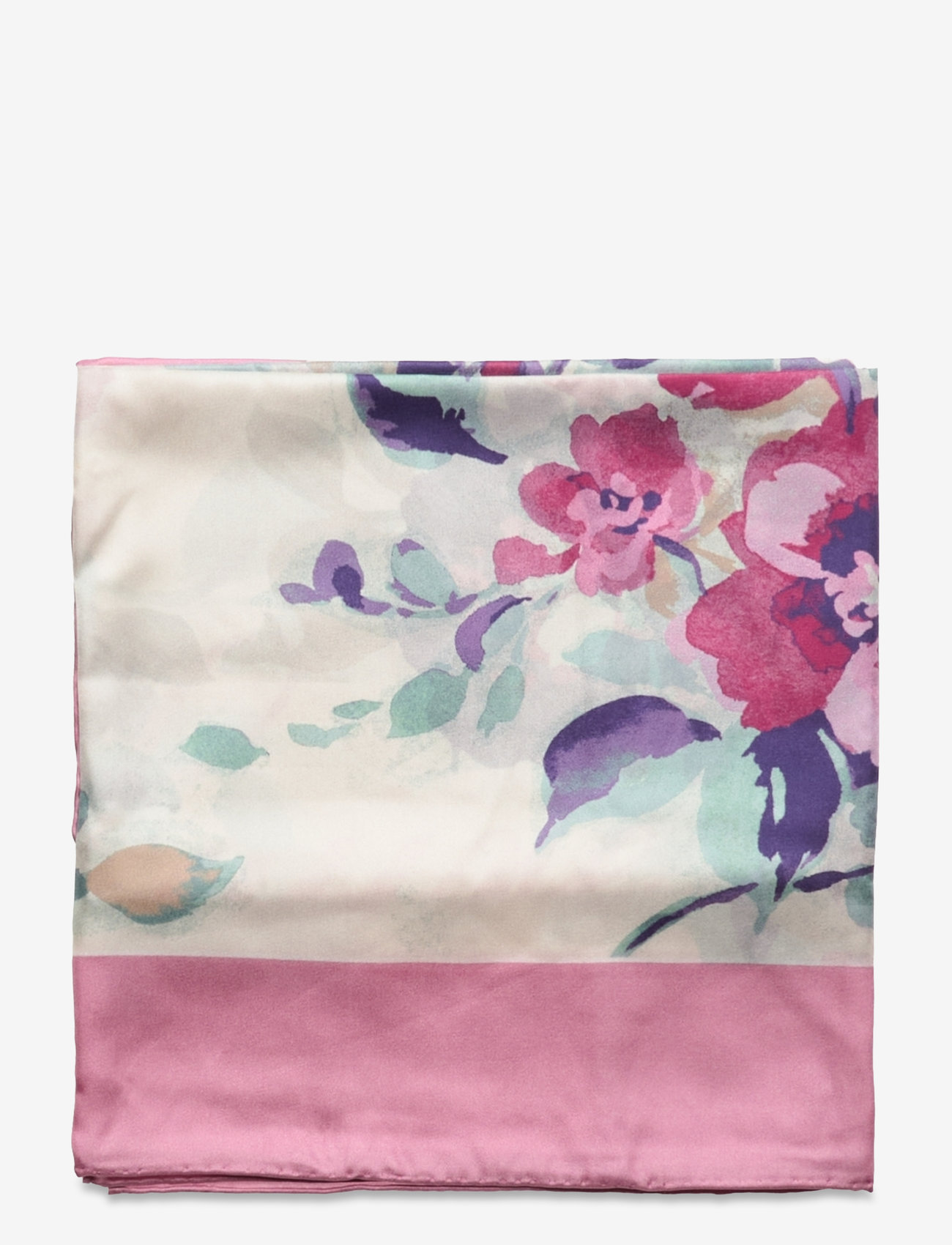 Lauren Ralph Lauren Brigitte Floral Silk Twill Square Scarf