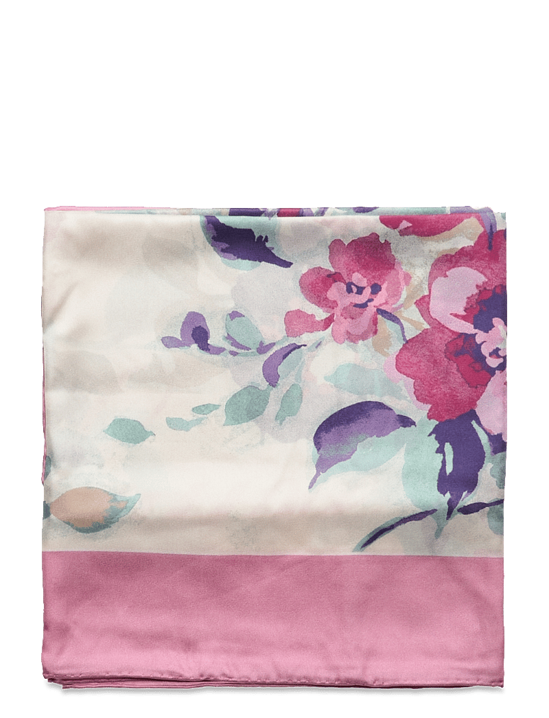 Lauren Ralph Lauren Brigitte Floral Silk Twill Square Scarf