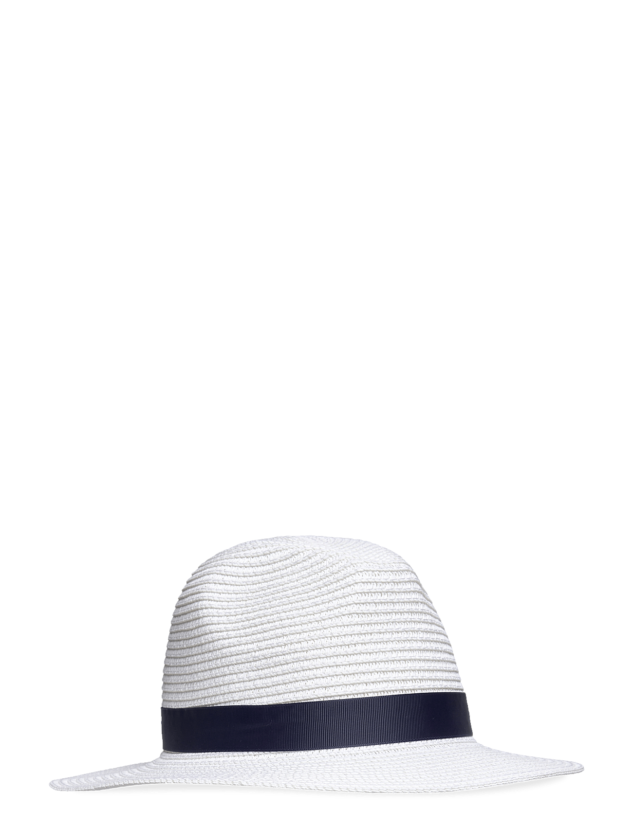 Packable Straw Fedora - BONE