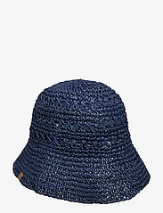 Lauren Ralph Lauren - Crocheted Straw Bucket Hat - stråhattar - indigo dusk - 1