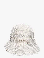 Lauren Ralph Lauren - Crocheted Straw Bucket Hat - stråhatte - silk white - 1