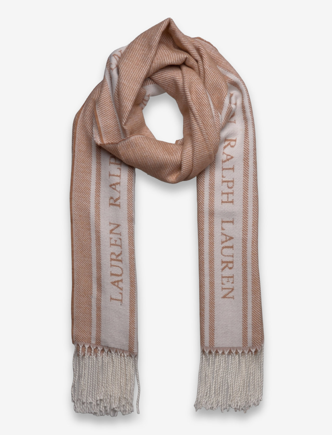 Logo jacquard scarf