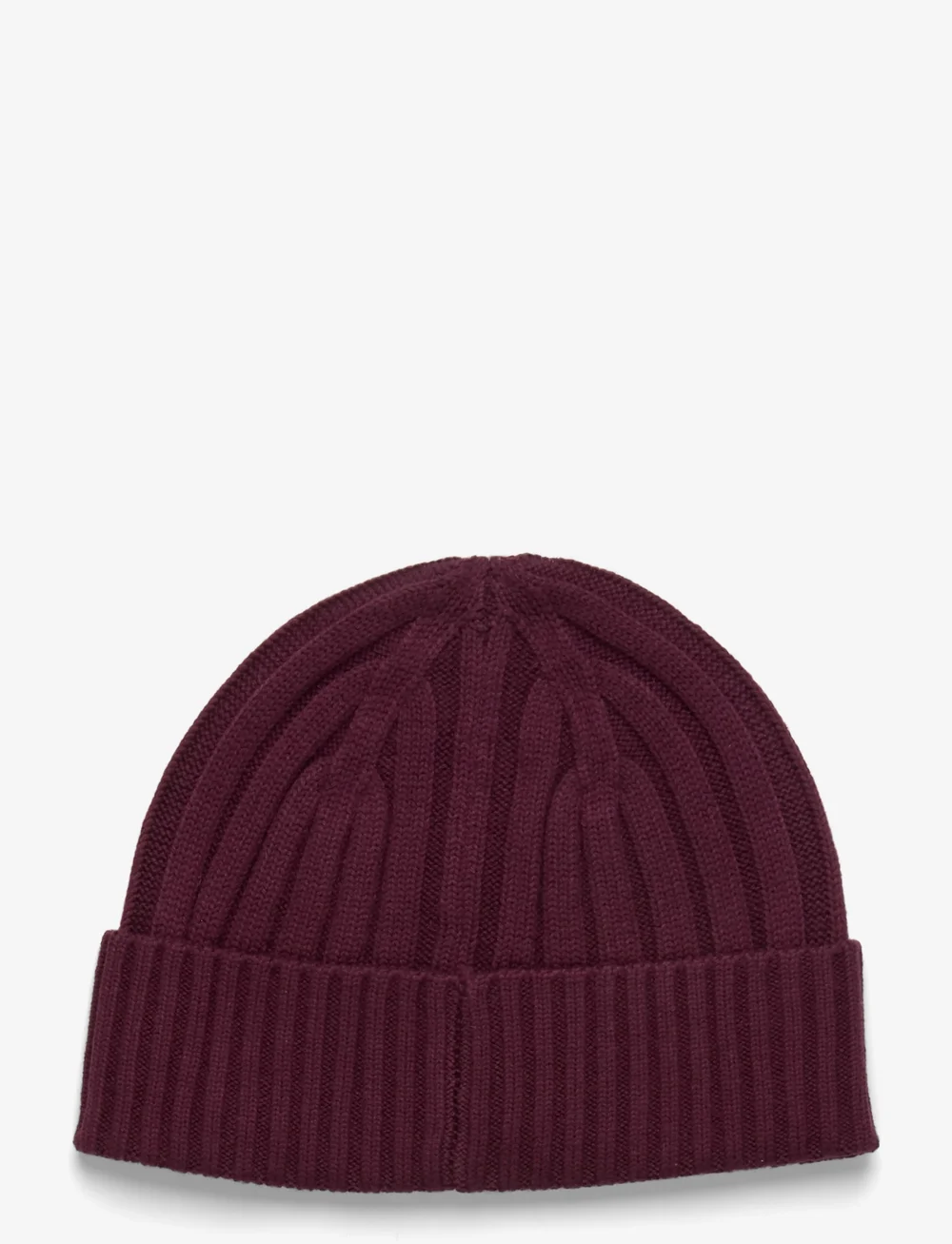 Lauren Ralph Lauren - POLYESTER BLEND-RIB HAT - mützen - dark garnet - 1