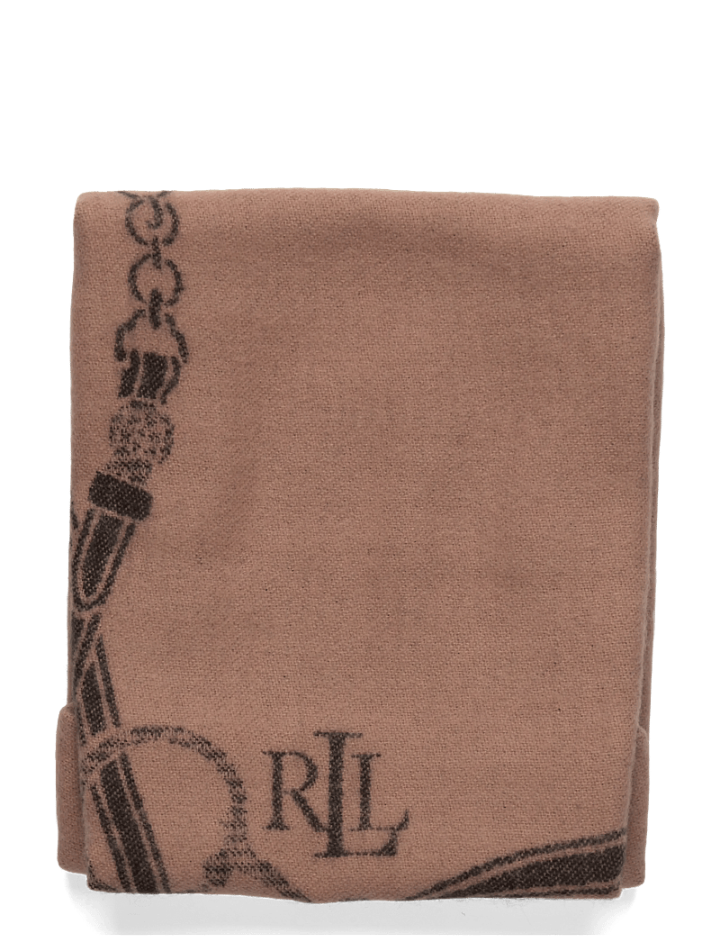 Lauren Ralph Lauren - Belting-Motif Scarf & Beanie Gift Set - adītas cepures - classic camel - 3