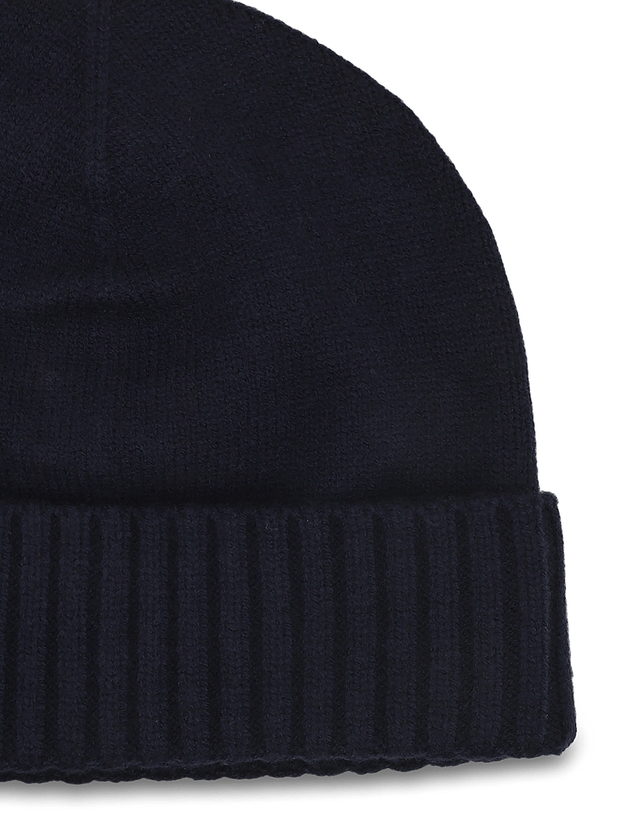 Lauren Ralph Lauren - WOOL BLEND-CREST KNIT BEANIE - mützen - navy - 2