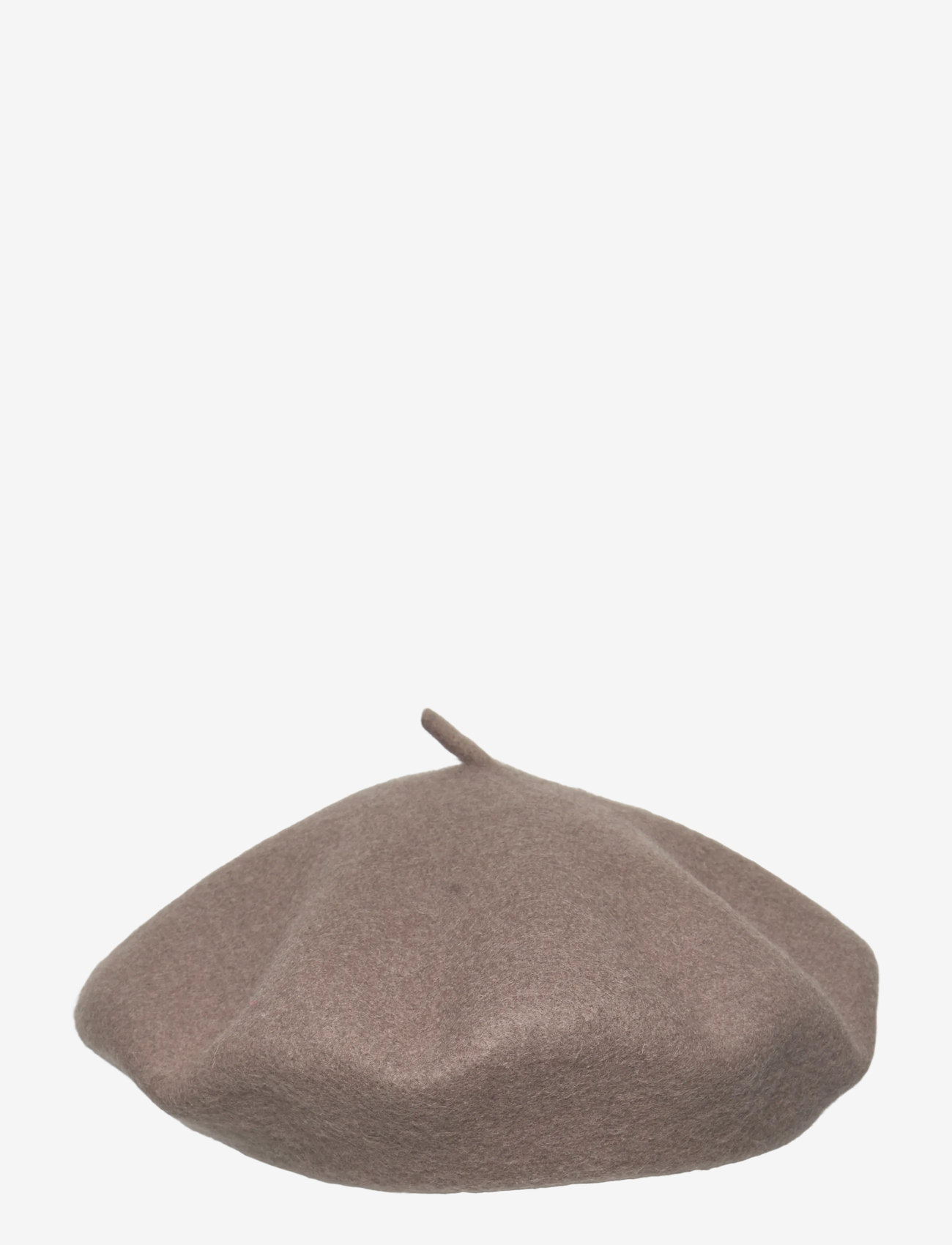 Lauren Ralph Lauren - Script-Logo Felted Wool Beret - mütsid ja nokkmütsid - taupe - 0