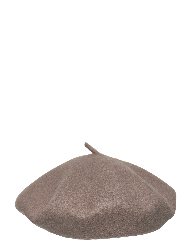 Lauren Ralph Lauren - Script-Logo Felted Wool Beret - mütsid ja nokkmütsid - taupe - 0