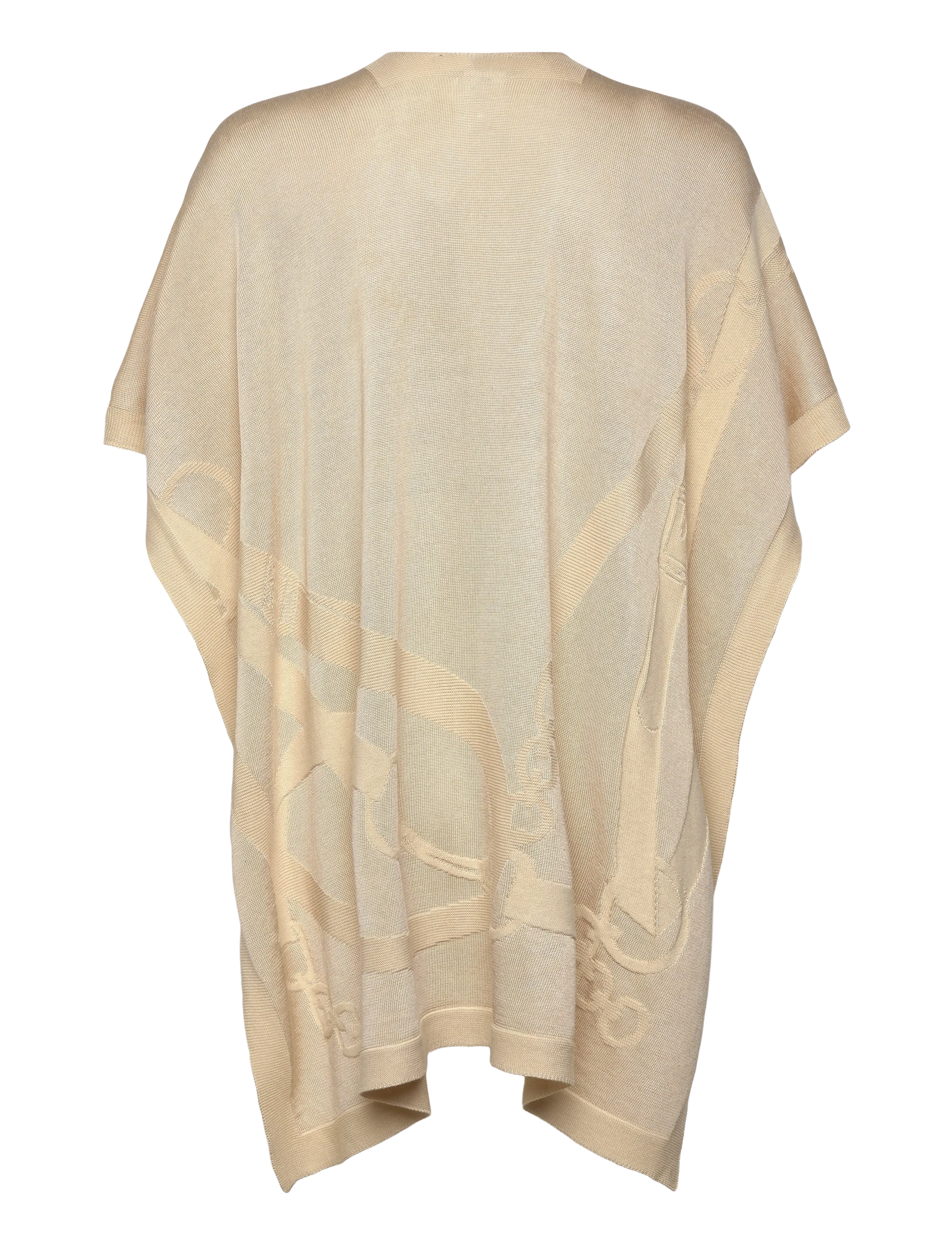 Lauren Ralph Lauren - Belting-Motif Jacquard Ruana - sommerkjoler - birch tan - 1
