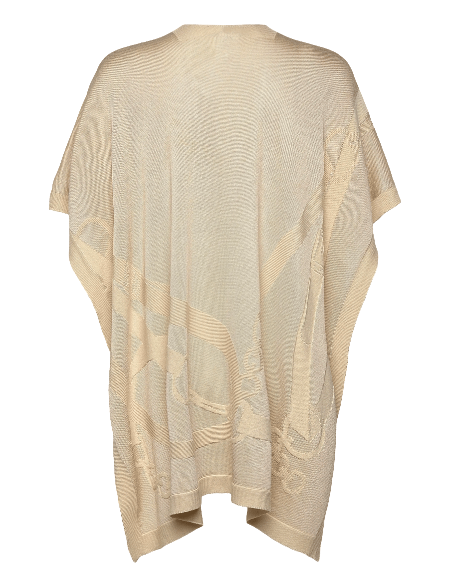 Lauren Ralph Lauren - Belting-Motif Jacquard Ruana - suvekleidid - birch tan - 1