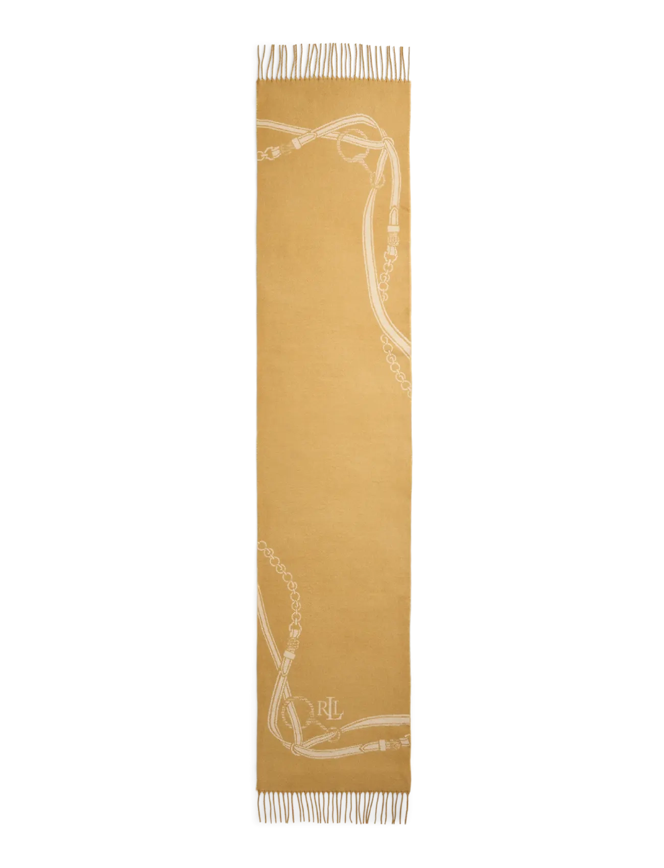 Lauren Ralph Lauren - Belting-Motif Scarf & Beanie Gift Set - winterschals - lauren camel - 1