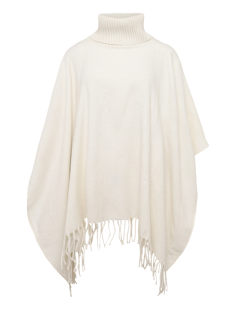 Lauren Ralph Lauren - POLYESTER BLEND-WVN RUA COL-PNC - frakker - cream - 0