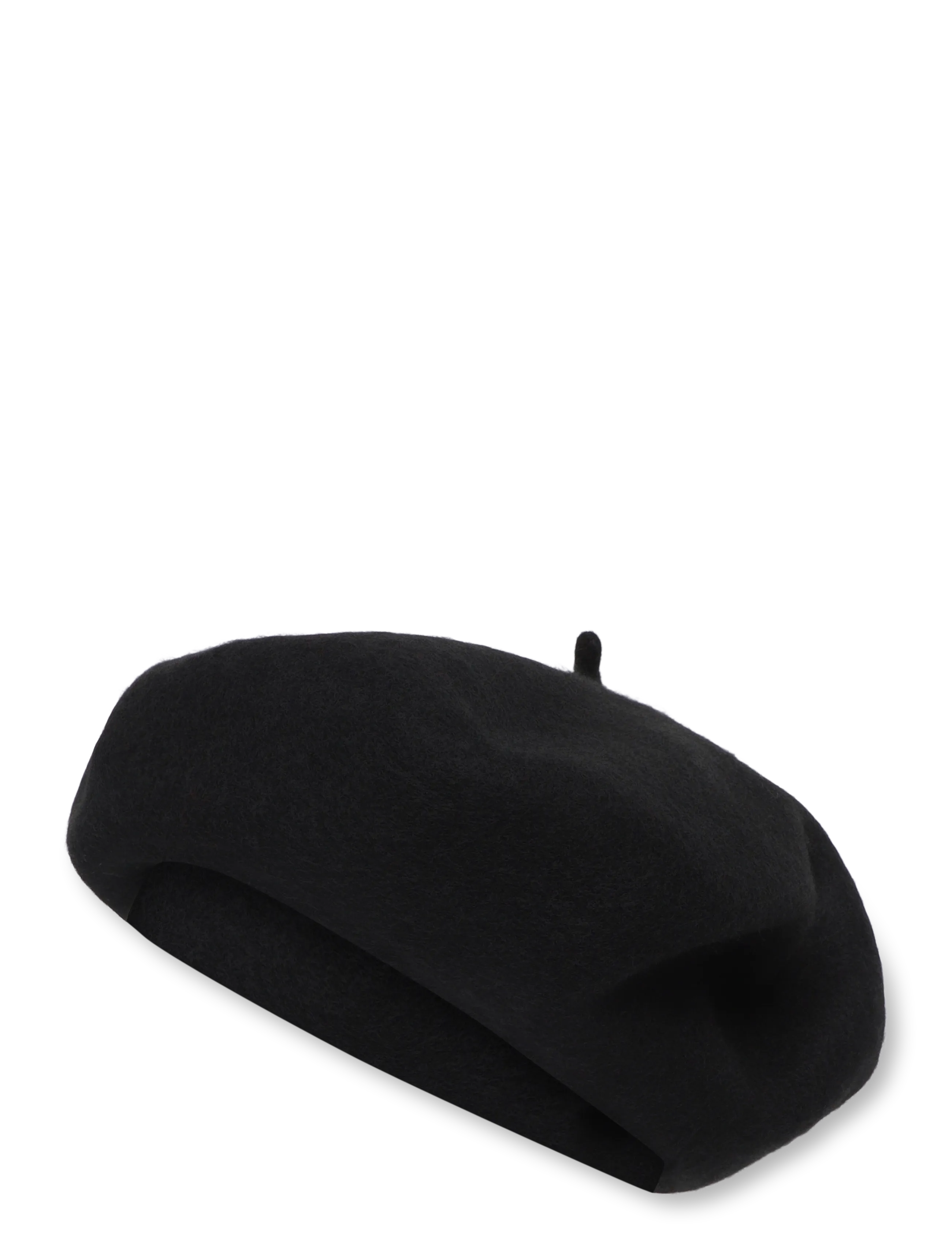 Lauren Ralph Lauren Wool Beret - Mütsid - BLACK / black