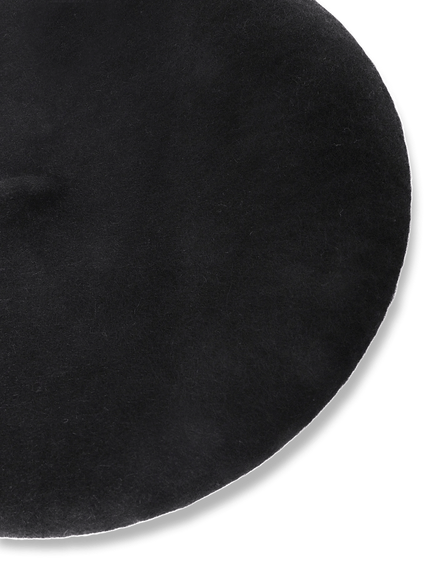 Lauren Ralph Lauren - Wool Beret - hattar - black - 3