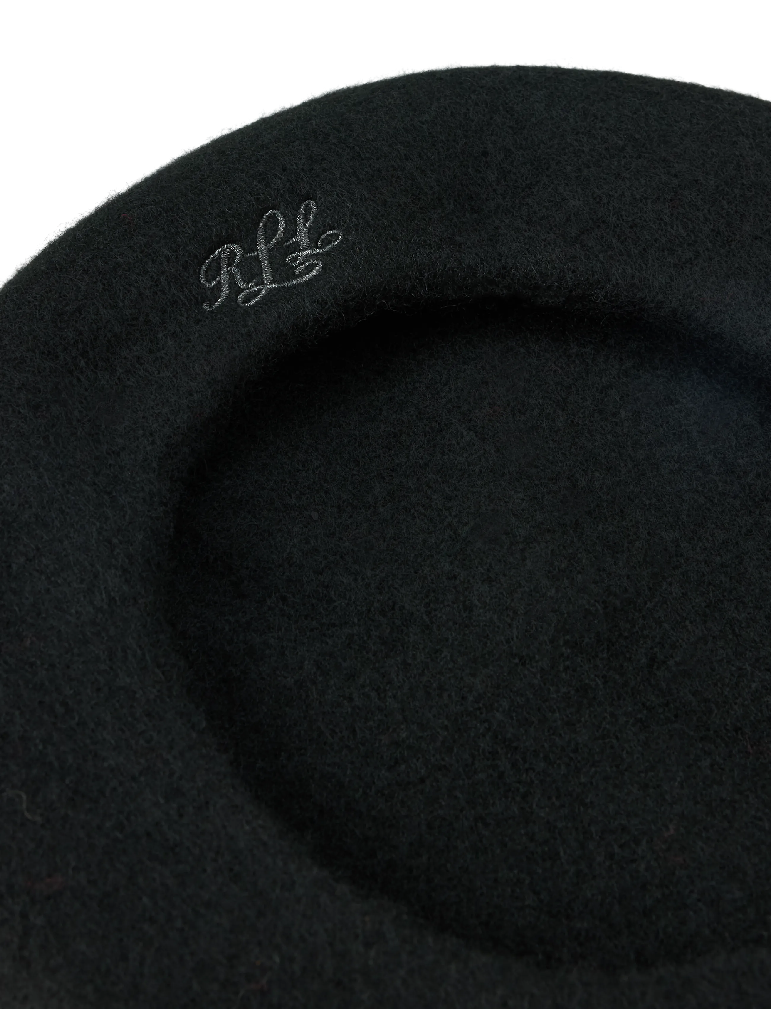 Lauren Ralph Lauren - Wool Beret - hats - black - 1